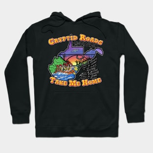 Cryptid Roads Style2 WV Day Hoodie